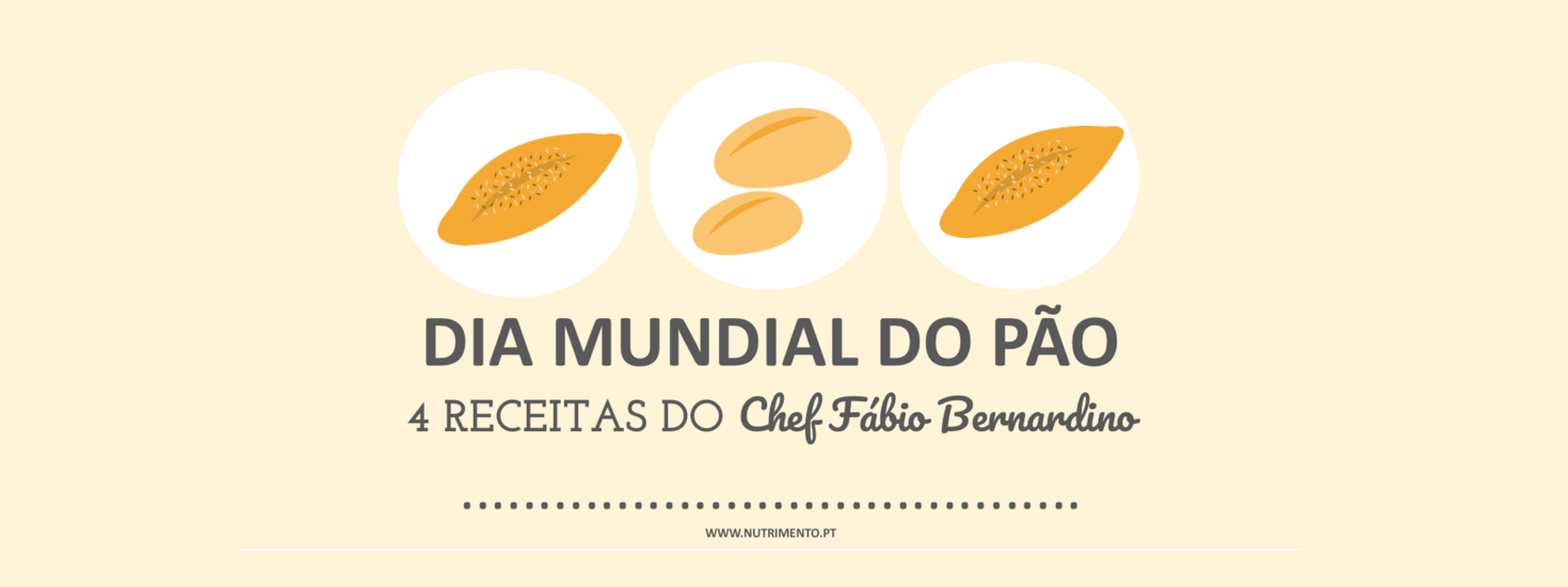 Dia Mundial do Pão – 4 receitas do Chef Fábio Bernardino